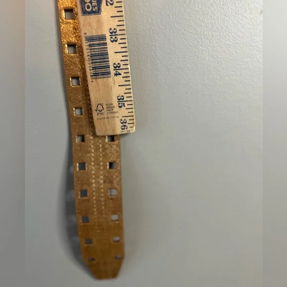 Vinage le château leather belt - Picture 6 of 9